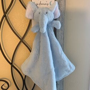 Blue Elephant Lovey Blanket for kids